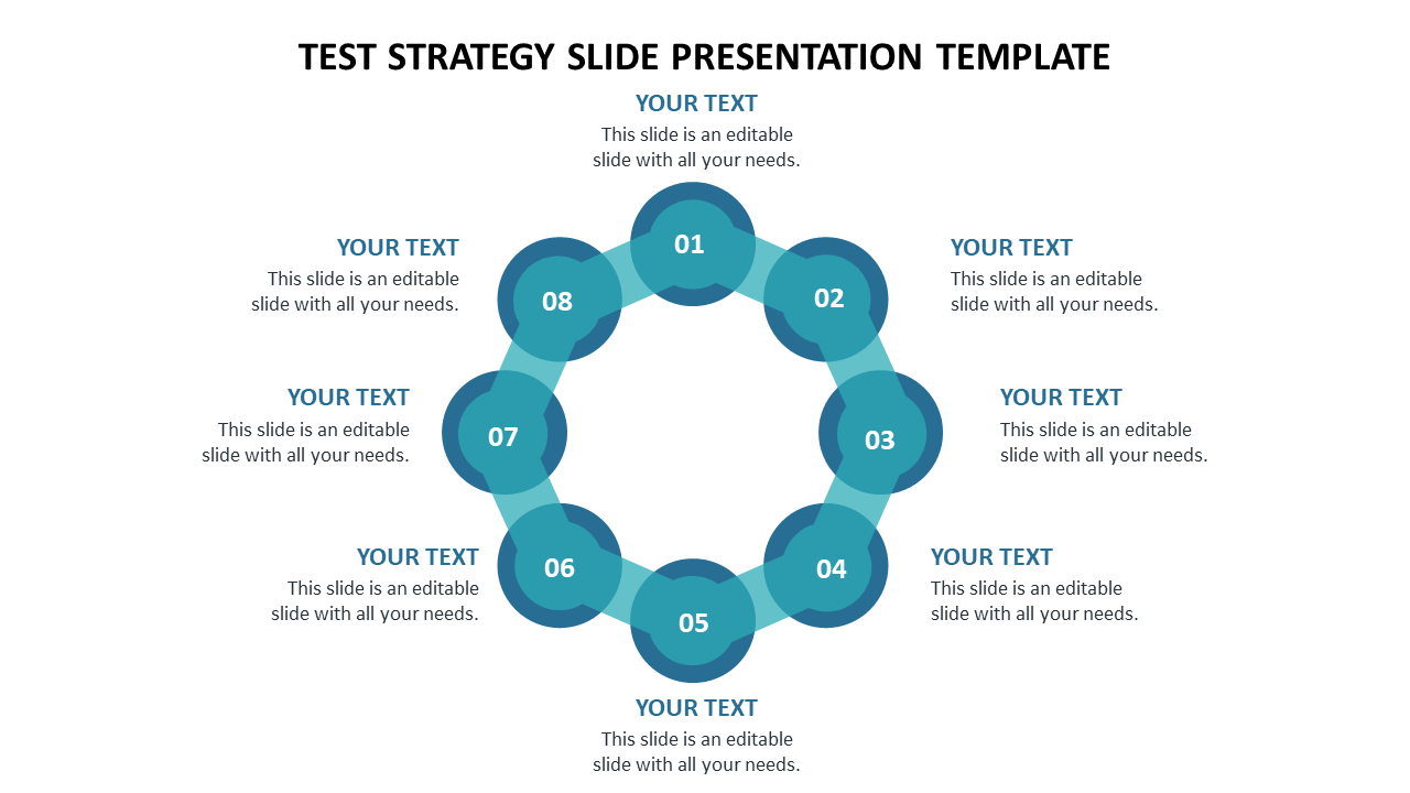 Test Strategy Slide Presentation Template PowerPoint PPT